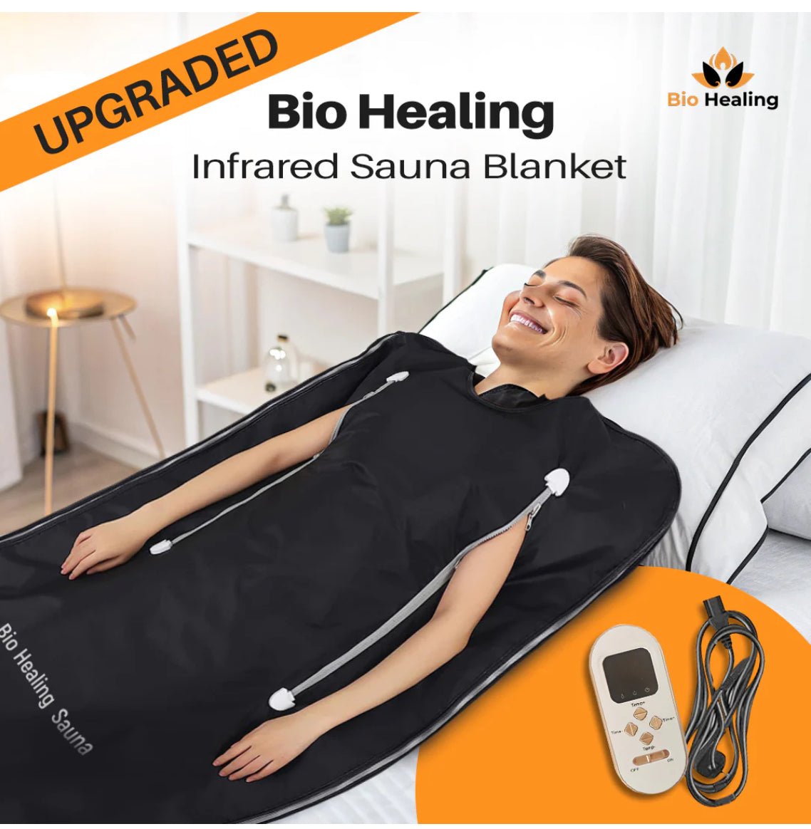 Deep warmth sauna blanket