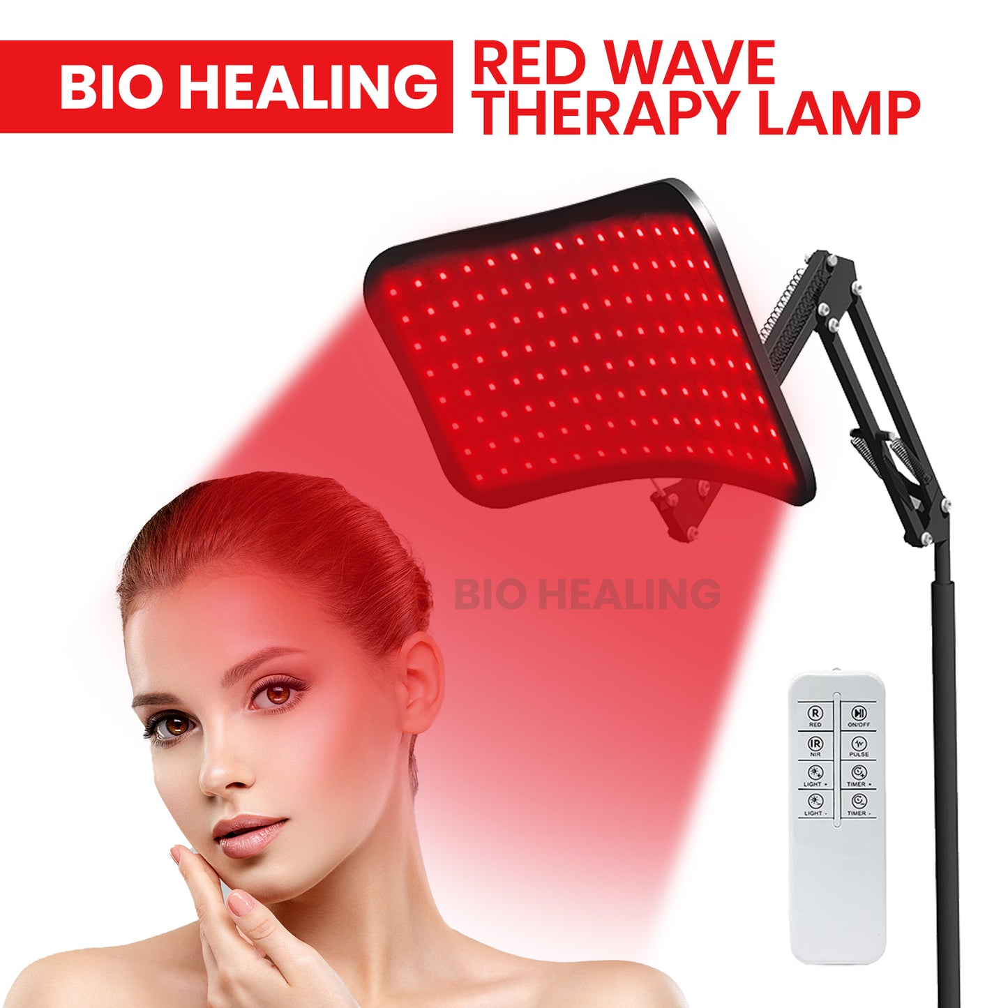 Premium Dual-Wavelength Red Light Therapy Panel