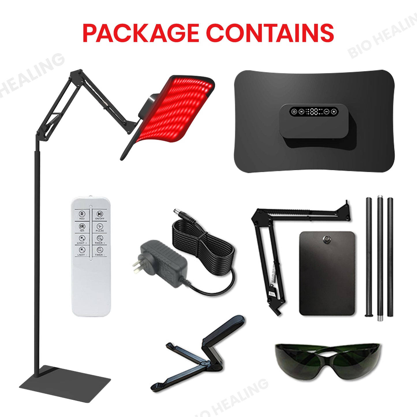 Premium Dual-Wavelength Red Light Therapy Panel