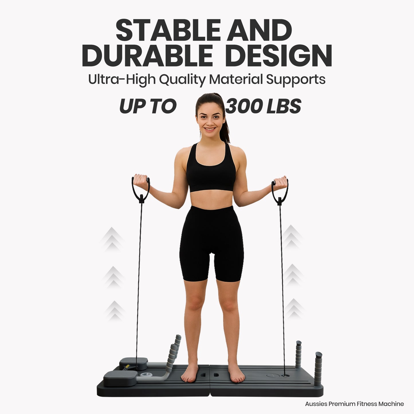 9-in-1 Multifunctional Fitness Pilate Reformer Board