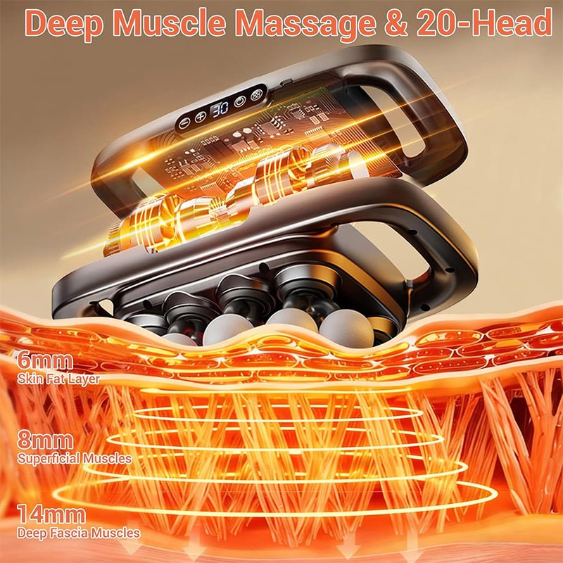 20 Powerful Head Body Massager