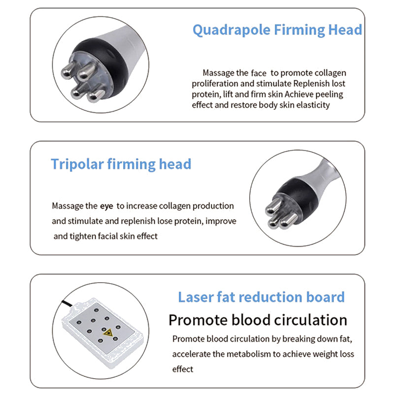 Bio Healing 6-in-1 Ultrasonic Cavitation + RF Machine