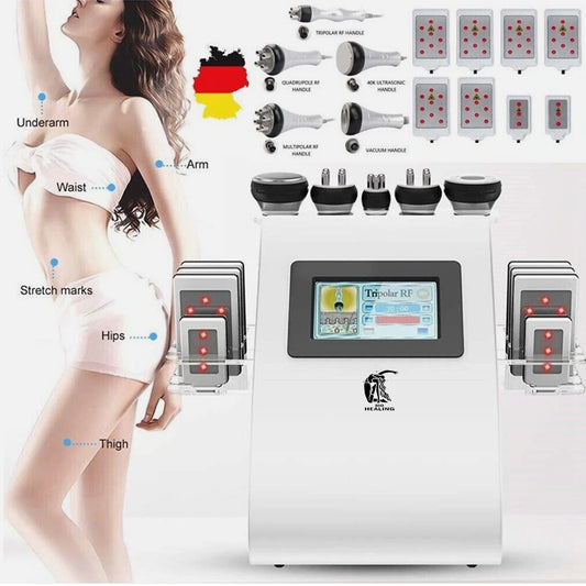Bio Healing 6-in-1 Ultrasonic Cavitation + RF Machine