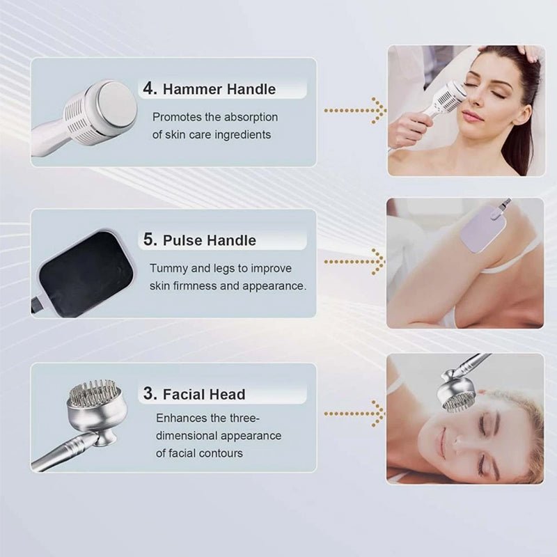9 - in - 1 Ultrasonic Cavitation & RF Body Contouring Beauty Machine (80K Technology)