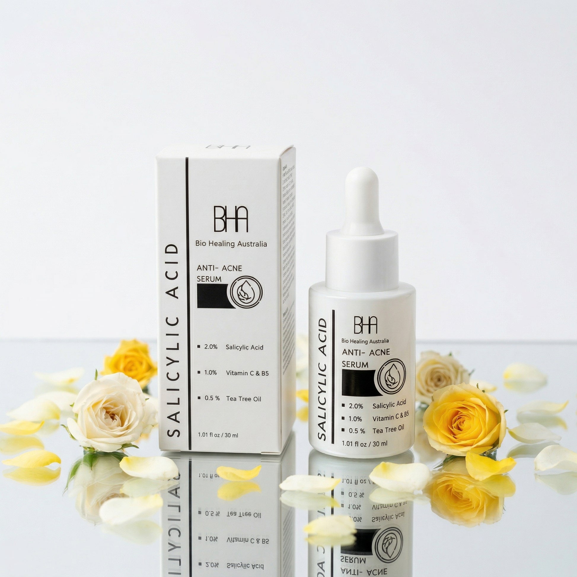 Anti - Dark Spot Whitening Serum & Salicylic Acid 2% Acne Treatment Serum