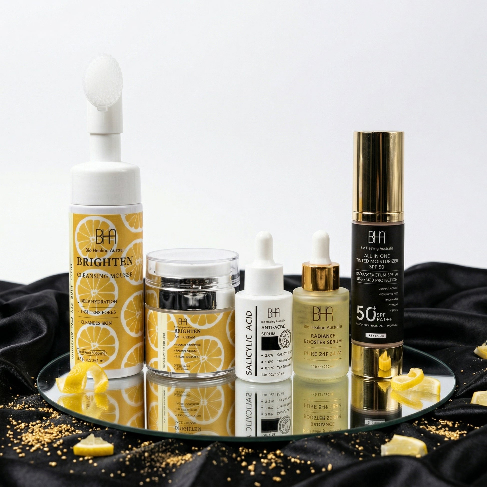 Anti - Aging, Anti - Acne And Anti - Oxidation BioHealing Facial Set