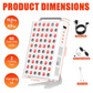Red Wave Healing Infrared 300W Red Light Therapy Panel