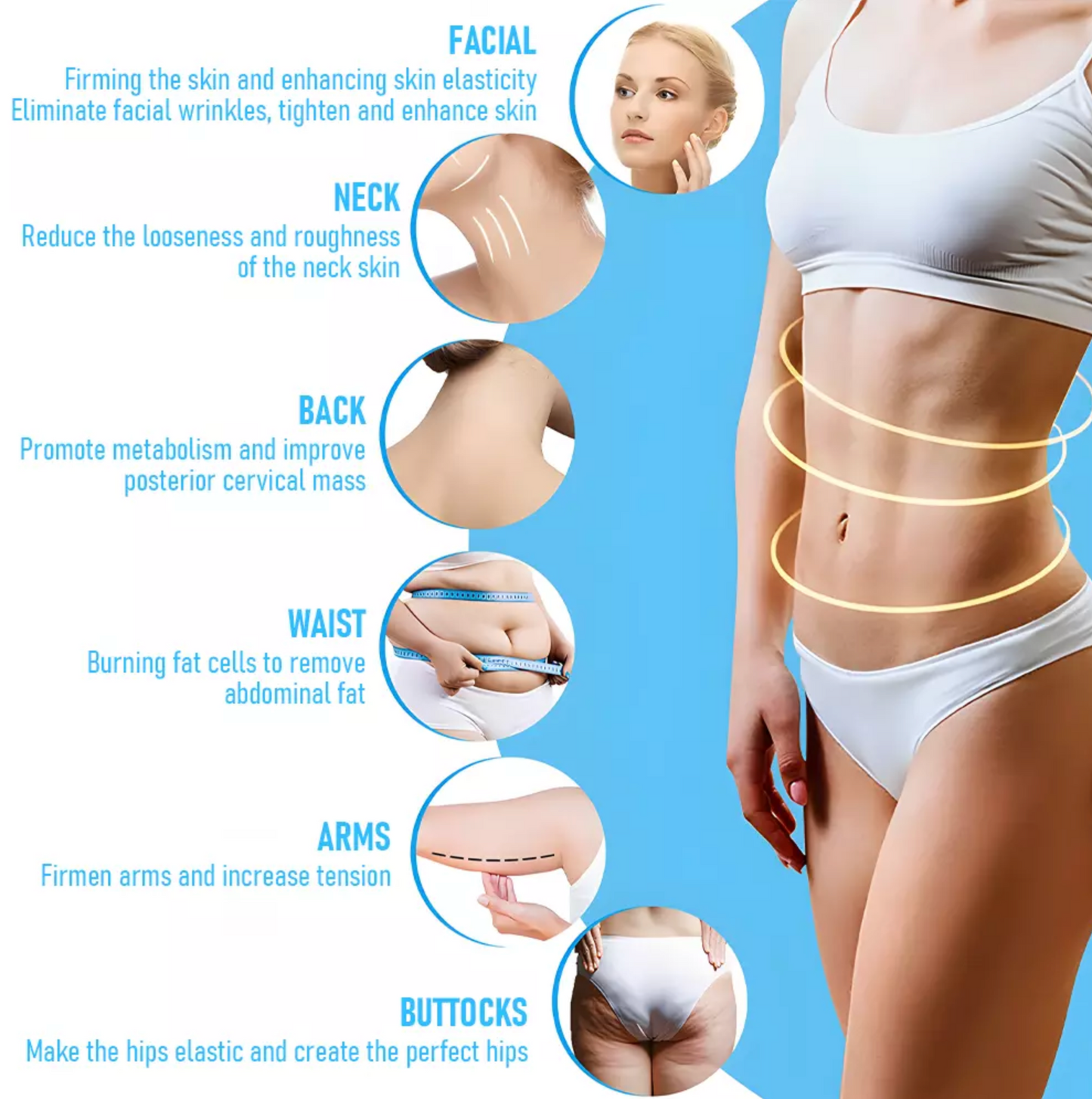 Bio Healing 40K Cavitation & RF Fat Reduction Machine