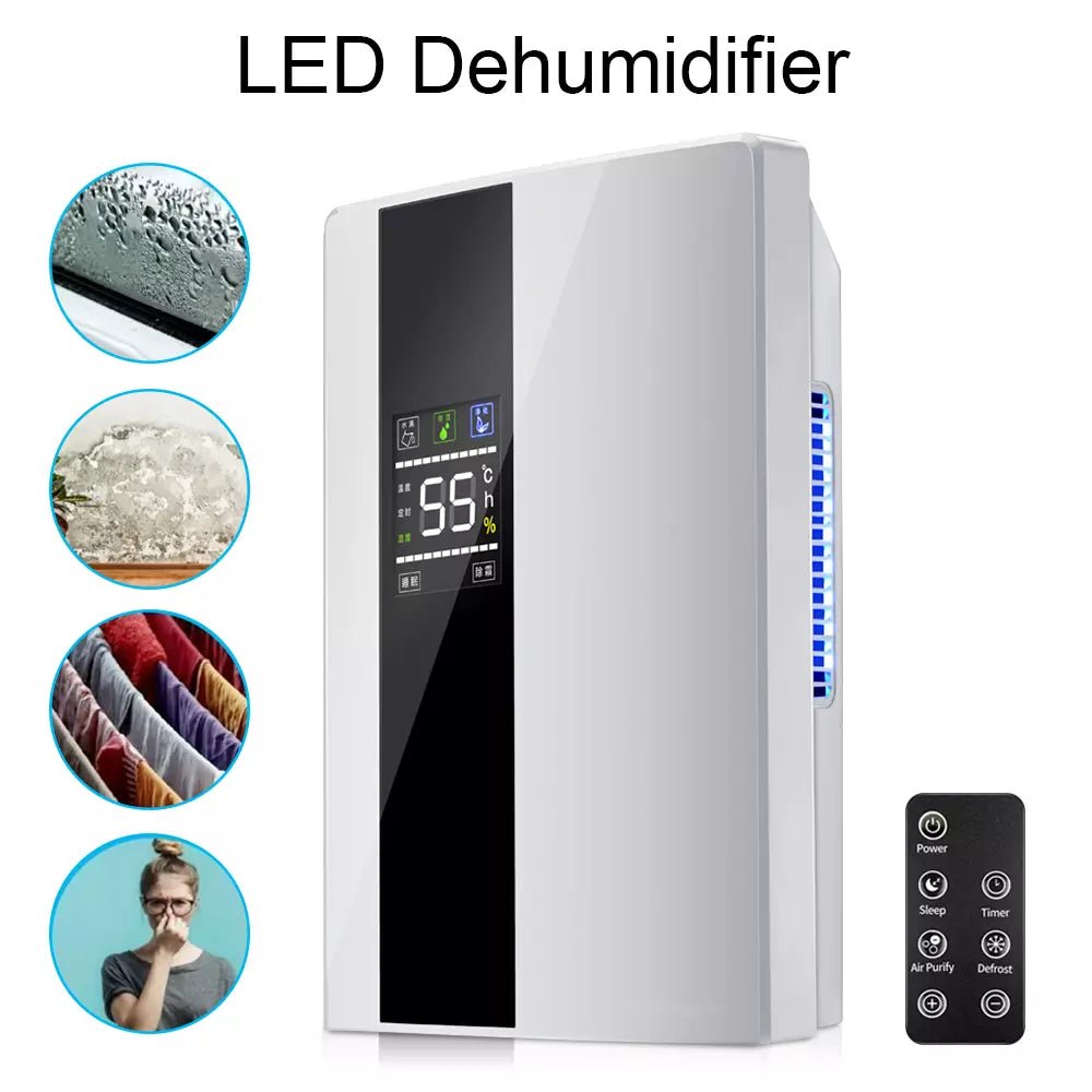 Bio Healing 2.2L Portable Dehumidifier & Air Purifier