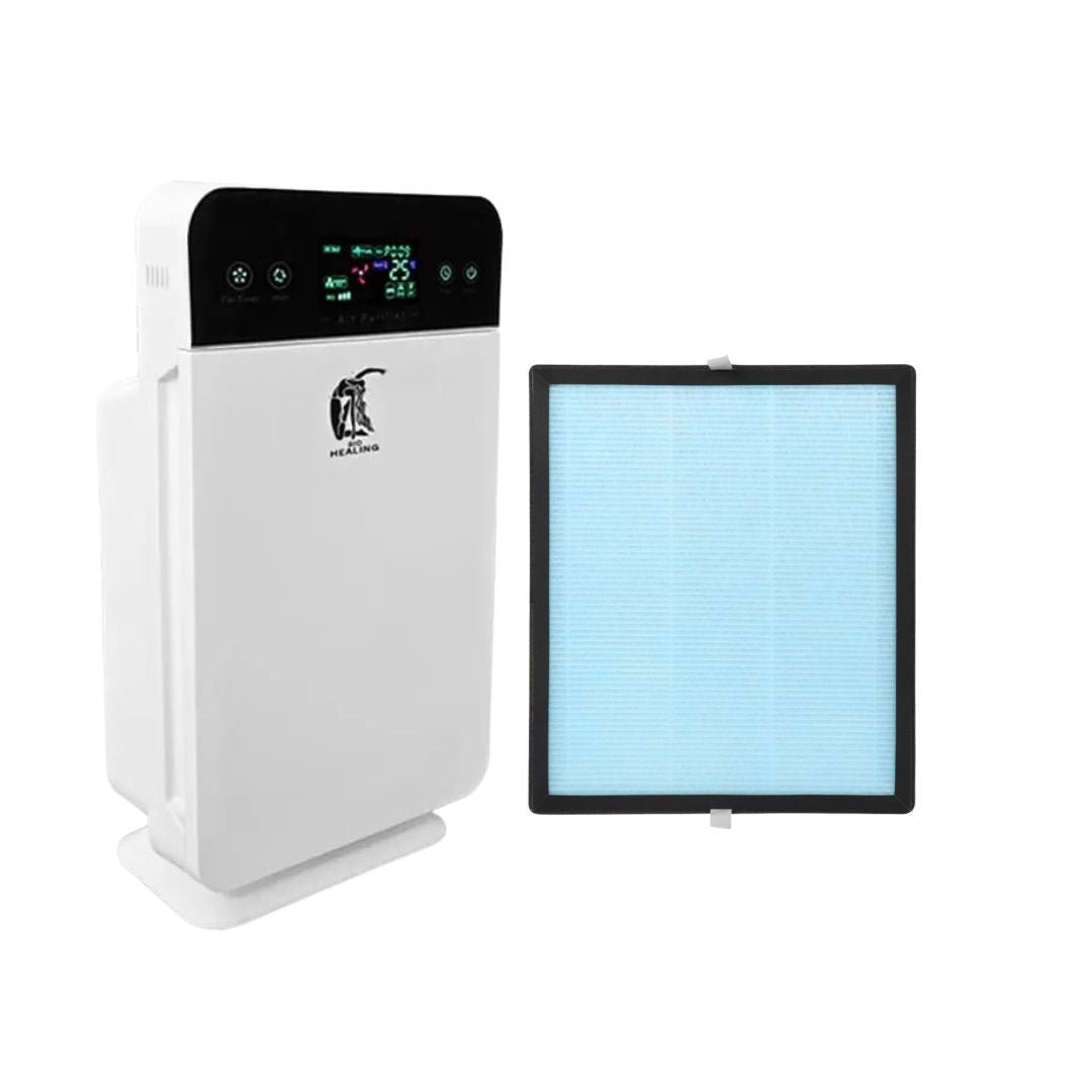 Quiet air purifier for home