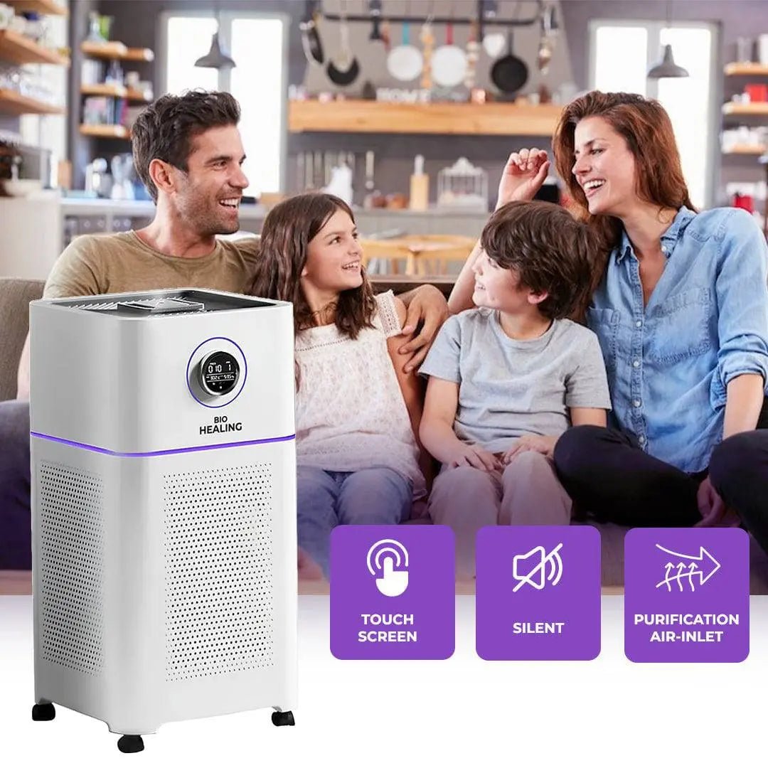 Bio Healing Hospital-Grade 5 Layers HEPA 13 Air Purifier & Humidifier