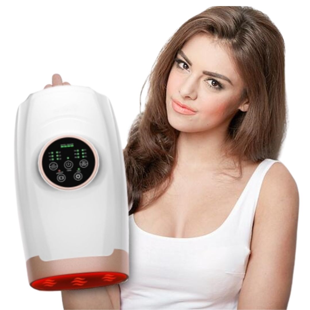 Electric Hand Massager with Heat Compression