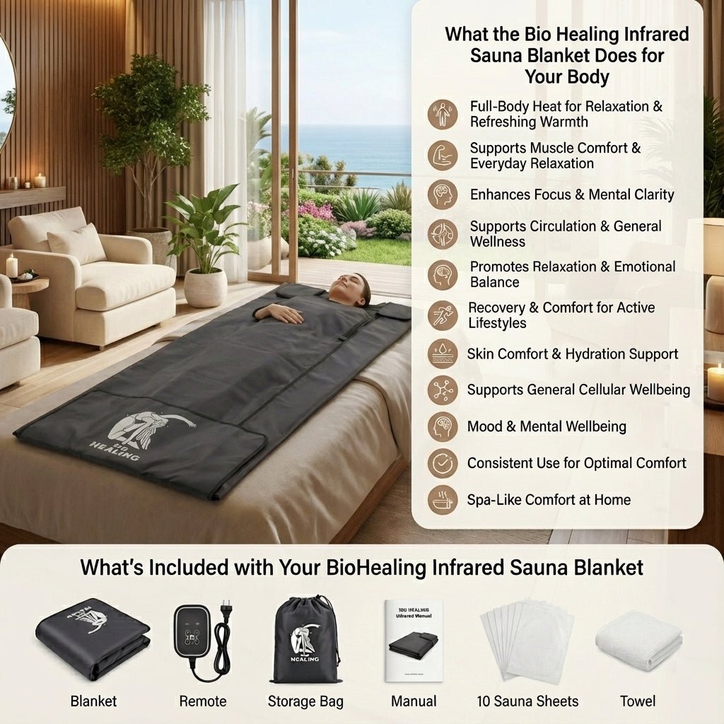 Infrared Sauna Blanket - Top Quality Pu Leather