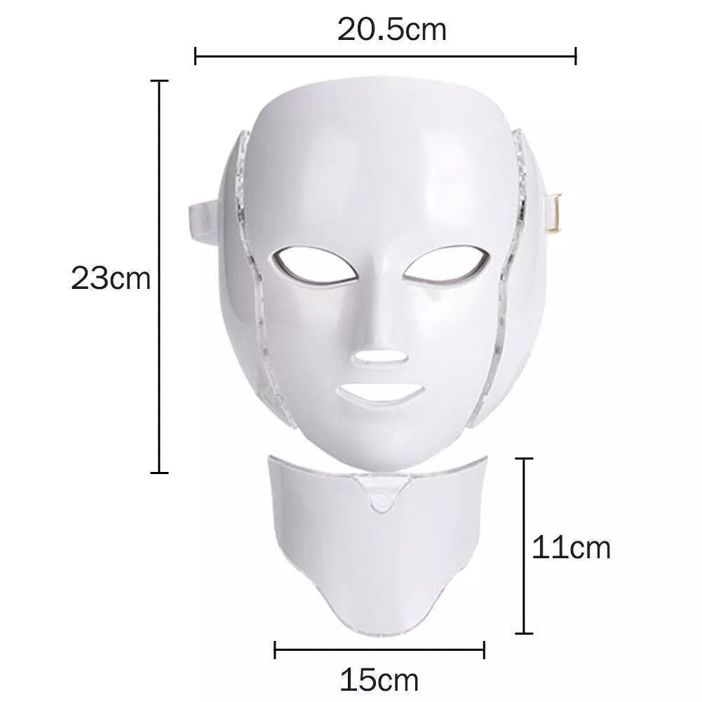 7 Color LED Face Mask for Face