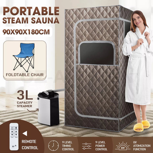 Portable steam sauna