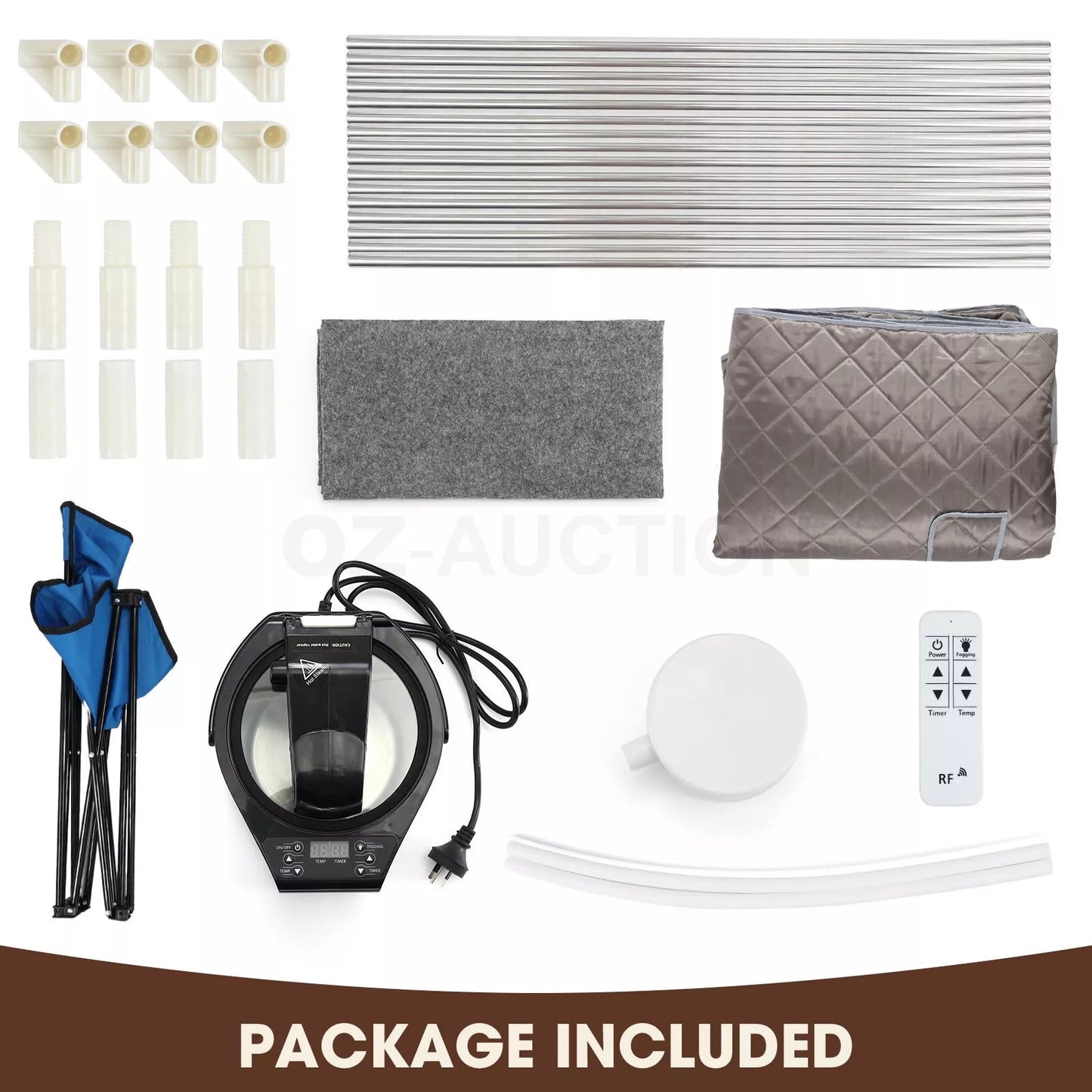 Portable steam sauna