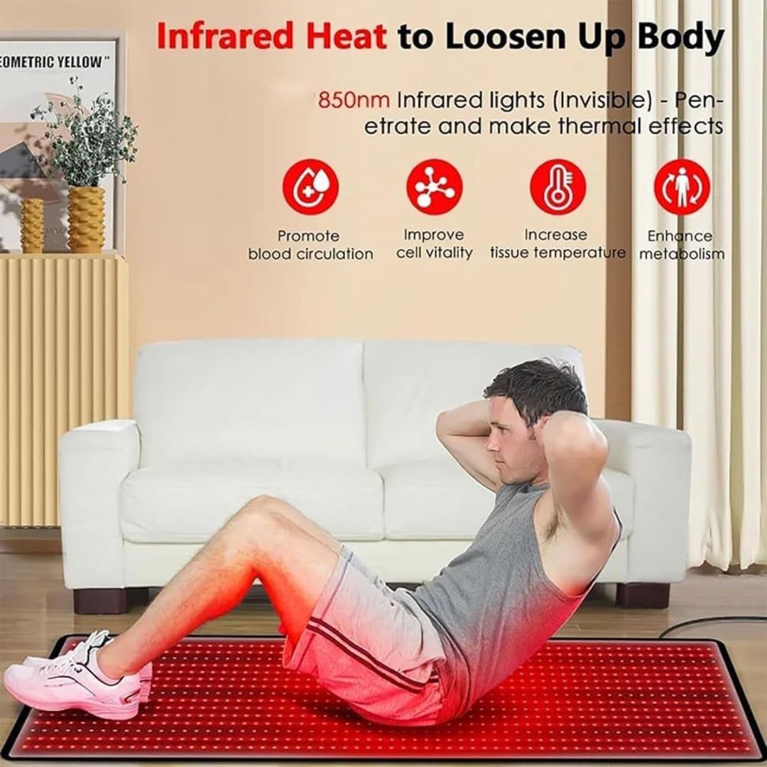 Large cosmetic LED mat