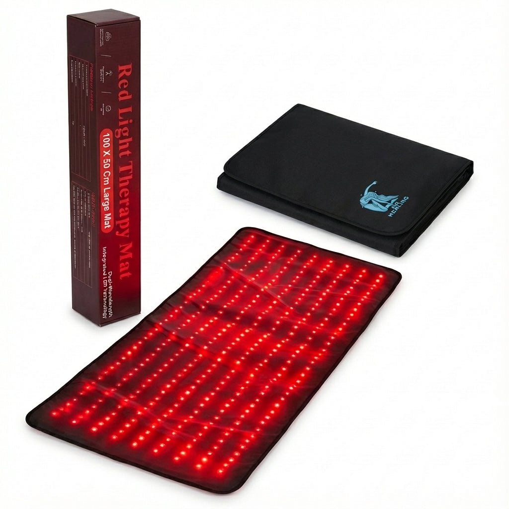 Red Light Relaxation Mat — Large Full-Body Wellness Pad