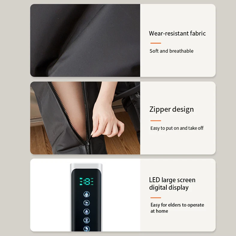 BioHealing™ Leg Heat Air Compression Foot & Calf Circulation Massager